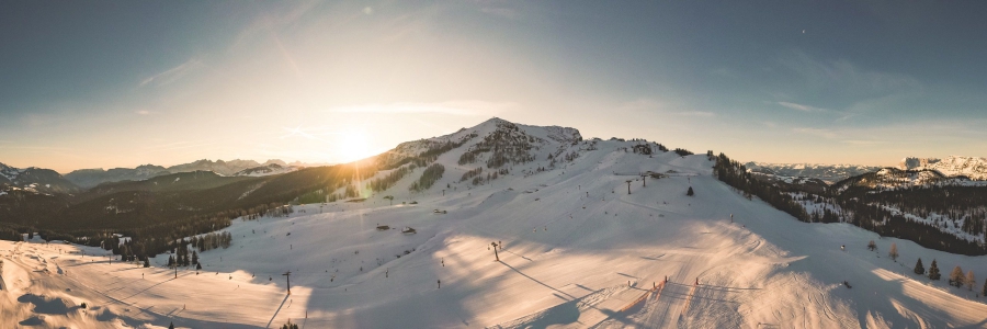 Wintersport Steinplatte